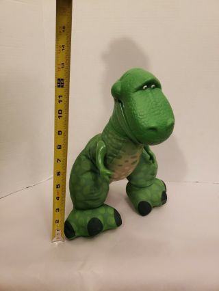 Disney Pixar Toy Story 3 Big Roarin Rex Fisher Price Squeeze Roar Dinosaur 13”