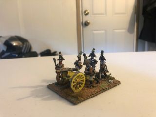 28mm Napoleonic Austrian Artillery,  Cannon,  Professionally Painted 2