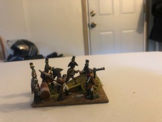 28mm Napoleonic Austrian Artillery,  Cannon,  Professionally Painted 7