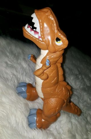 Fisher Price Mattel Large T Rex Dinosaur Motion Sounds Action Figure Imaginext