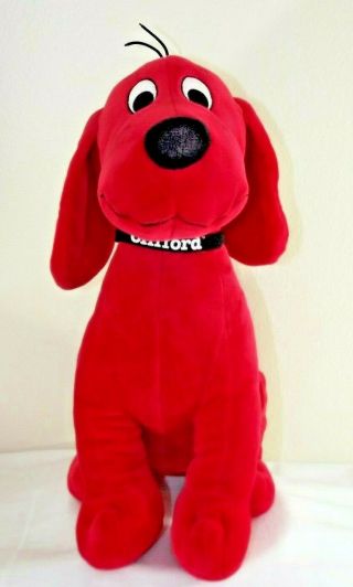 Clifford The Big Red Dog Plush - Kohls Cares 13 " Stuffed Animal Scholastic