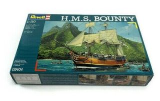 Revell Hms Bounty Plastic Ship Model Kit 1:110 Skill Level 5
