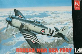 Hobbycraft 1/48: Hawker Sea Fury F.  B.  Mk.  Ii Korean War