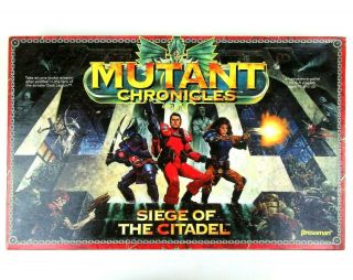 Mutant Chronicles Siege Of The Citadel 1992 Pressman Board Game