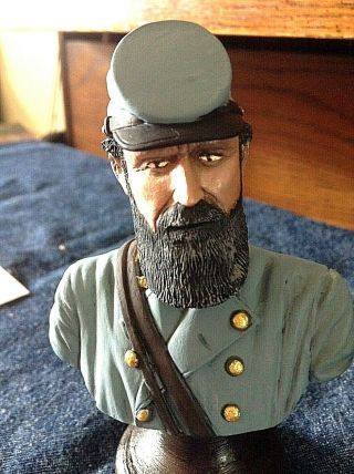 Verlinden Civil War 200mm 1:9 Stonewall Jackson - Resin Bust - Built Hand Painted
