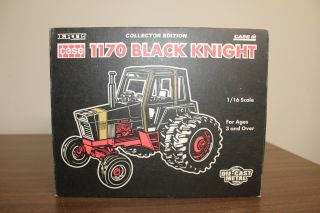 1/16 Case 1170 Black Knight Demonstrator Tractor CE 7