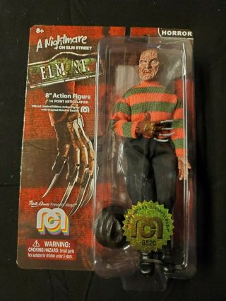Freddy Krueger 8 " Mego Action Figure 8520 Nightmare On Elm Street W Brown Glove