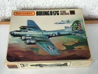 Matchbox 1/72 Boeing B - 17g Flying Fortress,  Fine Kit.