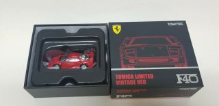 1:64 Tomica Limited Vintage Neo Ferrari F40 Red Diecast