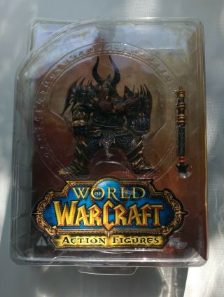 Thargas Anvilmar Action Figure World Of Warcraft Wow Dwarf Warrior