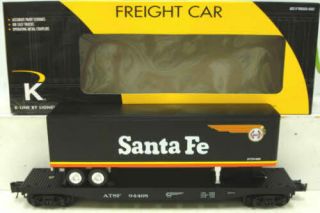 Lionel 6 - 21591 Santa Fe Midnight Chief Flat Car Ln/box