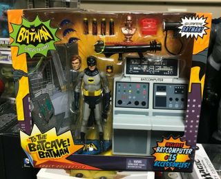 Mattel Batman Classic Tv Series To The Batcave Batman Action Figure Playset
