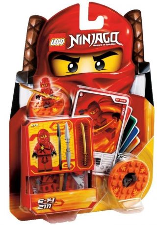 Lego Ninjago 2111 Spinner Kai Dated 2011
