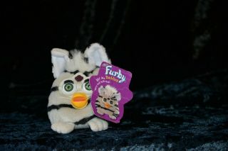 1999 Furby Buddies Plush Bean Bag Tiger Electronics Animal