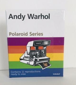 Andy Warhol Polaroid Series Set Of 11 By Kidrobot In Package