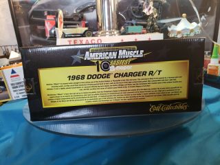 ERTL MOPAR AMERICAN MUSCLE 1:18 SCALE 1968 DODGE CHARGER R/T 440 ORANGE/BLACK 3