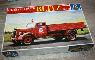 Itaeri 773 Blitz Classic Truck General Motors Opel Model Car Kit,  Open Box