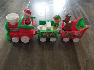 Fisher Price Little People Christmas Train With Music