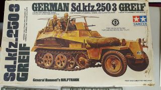 Tamiya 35113 Wwii German Sd.  Kfz.  250/3 Half - Track 