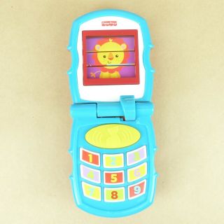 Fisher Price Brilliant Basics Friendly Toy Flip Phone (Batteries Install) 4