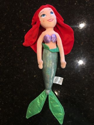 Disney The Little Mermaid Ariel Plush Doll Stuffed Animal 20 "