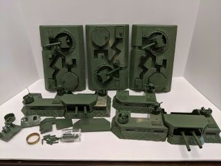 Ho Scale German Military Bunkers Wwii Military War Buildings Shoot Projectiles