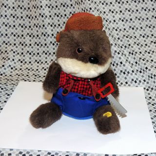 2002 Gemmy Dancing Singing Animated Beaver Canada Sings I Want To Be Canadian