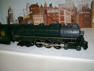 Lionel O Gauge No.  2000 L.  R.  R.  C.  Hudson Steam Engine & Tender / No.  6 - 18680 2