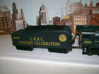 Lionel O Gauge No.  2000 L.  R.  R.  C.  Hudson Steam Engine & Tender / No.  6 - 18680 3