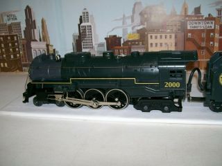 Lionel O Gauge No.  2000 L.  R.  R.  C.  Hudson Steam Engine & Tender / No.  6 - 18680 6