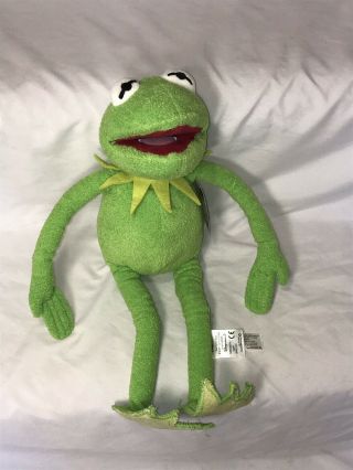 Disney Store Muppets 17” Plush Kermit The Frog Stuffed Animal Toy 2