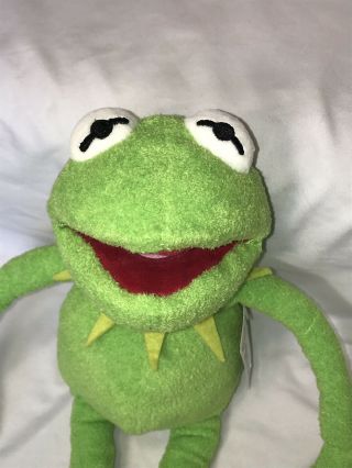 Disney Store Muppets 17” Plush Kermit The Frog Stuffed Animal Toy 4