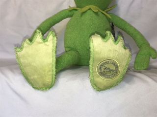 Disney Store Muppets 17” Plush Kermit The Frog Stuffed Animal Toy 5