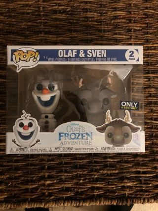 Funko - Pop Disney: Frozen 2pk - Olaf And Sven