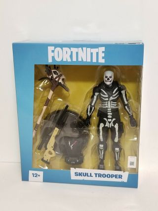 Fortnite Skull Trooper 7 Inch Action Figure By Mcfarlane Fortnight Series 1