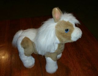 Hasbro Fur Real Friends Brown/White Interactive Baby Butterscotch Pony Horse 2