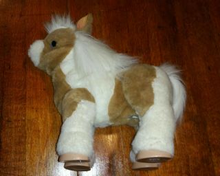 Hasbro Fur Real Friends Brown/White Interactive Baby Butterscotch Pony Horse 4