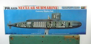 Revell Polaris Nuclear Submarine Show Off Model Kit 1/260 Scale H - 437