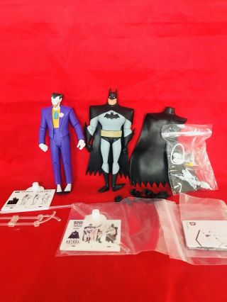 Dc Collectibles Batman The Animated Series Batman And Joker With Accessories