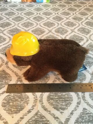 Bank Of The West Bear Plush Stuffed Animal 7”
