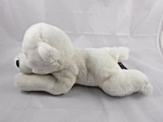 Petting Zoo Polar Bear Plush 12 " Long Stuffed Animal