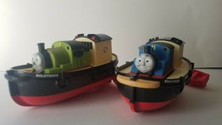 2 Thomas The Train: Bulstrode Bath Buddy Toy Lg Boat Matte,  Thomas & Percy Toys