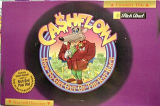 Rich Dad " Ca$hflow " Cashflow Investing 101 Board Game - Robert Kiyosaki Complete