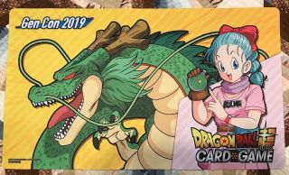 Dragon Ball Card Game Playmat Bulma Radar Z Gencon 2019 Exclusive