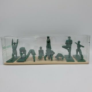 Yoga Joes - Green Army Men Toys non - violent Comes with 9 figures in yoga poses 2