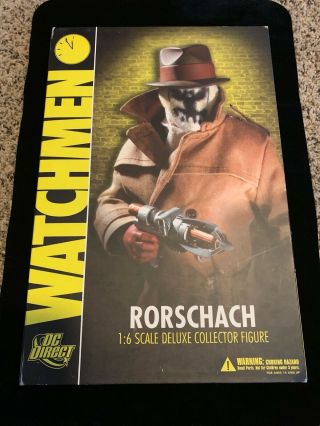 Dc Direct 1:6 Scale Deluxe Collector Figure Rorschach