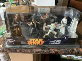 Disney Store Star Wars A Hope Figurine Play Set Contains 6 Figures