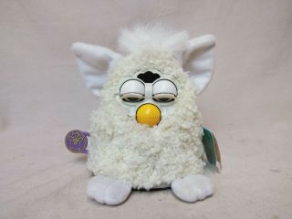 VTG Tiger Furby Babies 70 - 940 Curly Hair Tags Attached Curls 1999 2
