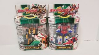 Transformers Robot Masters Rm - 15 Star Saber & Rm - 16 Victory Leo Authentic