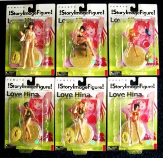 Love Hina Complete (6) Piece Figure Set